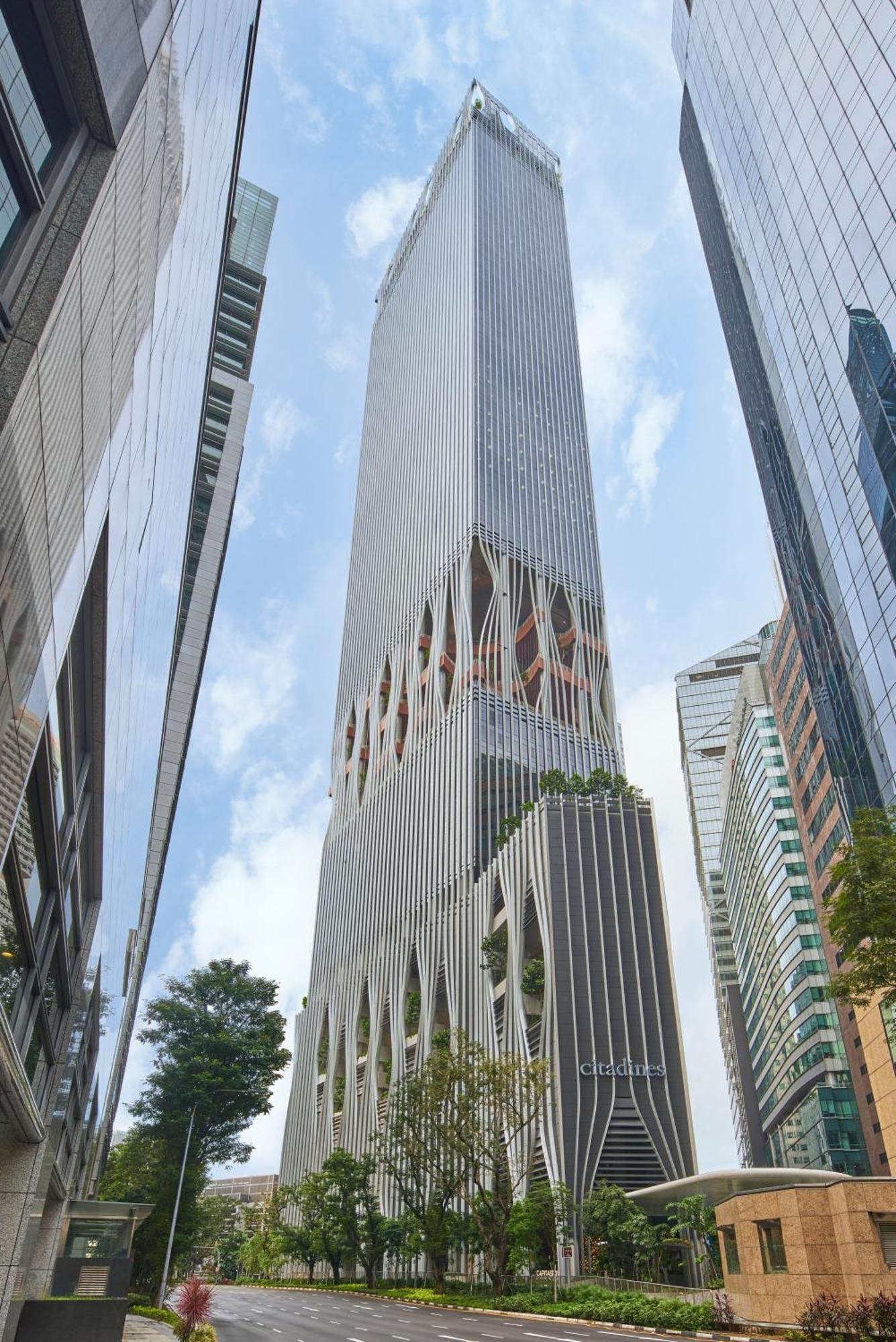 Citadines Raffles Place Singapore Buitenkant foto